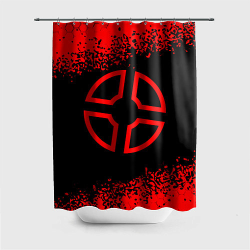 Шторка для ванной TEAM FORTRESS 2 Краска / 3D-принт – фото 1