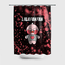 Шторка для душа LALAFANFAN - СЕРДЕЧКО Частицы, цвет: 3D-принт