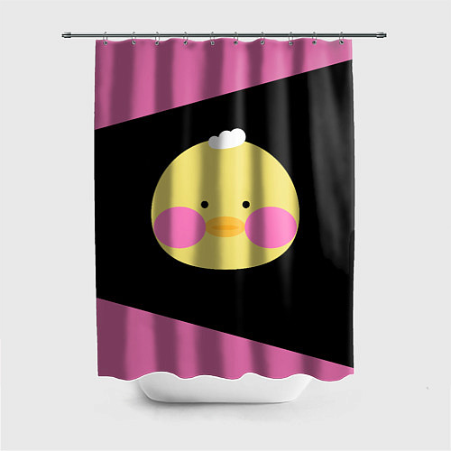 Шторка для ванной ЛАЛАФАНФАН Графика / 3D-принт – фото 1