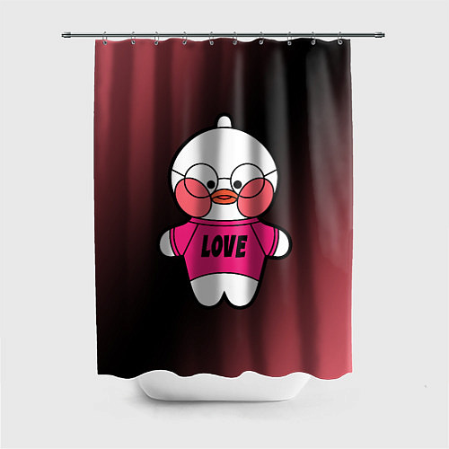 Шторка для ванной LALAFANFAN - LOVE / 3D-принт – фото 1