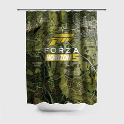 Шторка для ванной Forza Horizon 5 - map
