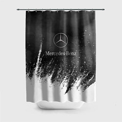 Шторка для ванной Mercedes-Benz: Облако с Брызгами