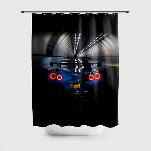 Шторка для ванной Форза Хорайзен Гонки Forza GTR Nissan / 3D-принт – фото 1