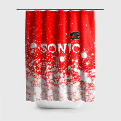 Шторка для душа SONIC EXE Арт, цвет: 3D-принт