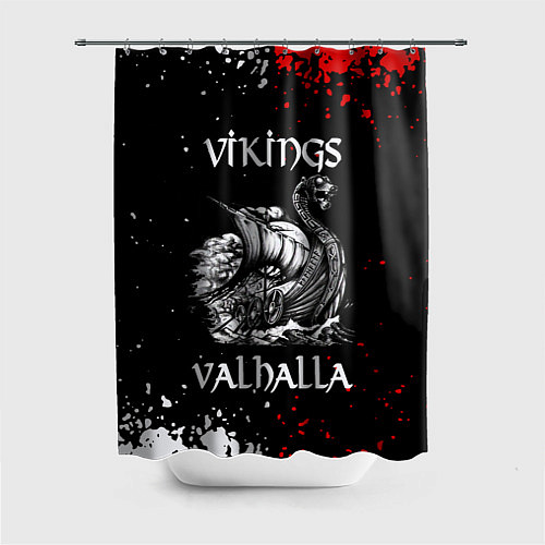Шторка для ванной Викинги: Вальхалла Vikings: Valhalla / 3D-принт – фото 1