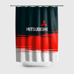 Шторка для душа Mitsubishi - Auto бренд, цвет: 3D-принт