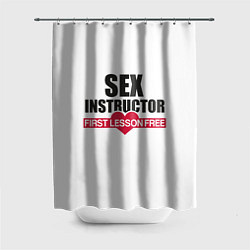 Шторка для ванной Секс Инструктор SEX INSTRUCTOR