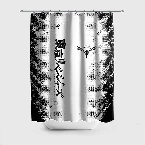Шторка для ванной Токийские мстители Tokyo Revengers logo / 3D-принт – фото 1