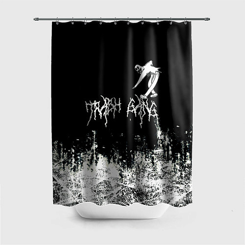Шторка для ванной Ghostemane Mercury Trash Gang Гостмейн Призрак гра / 3D-принт – фото 1