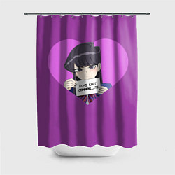 Шторка для душа Komi, цвет: 3D-принт