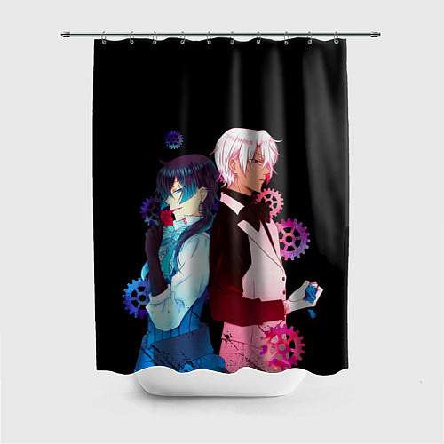 Шторка для ванной Мемуары / 3D-принт – фото 1