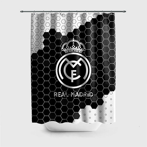 Шторка для ванной REAL MADRID Real Madrid Графика / 3D-принт – фото 1
