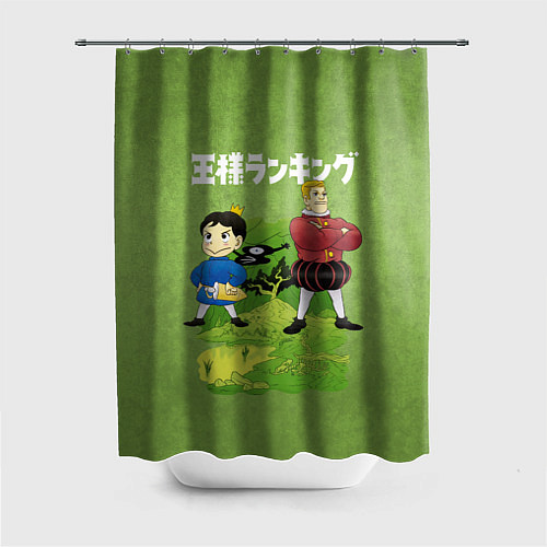 Шторка для ванной Death-Par & Bojji / 3D-принт – фото 1