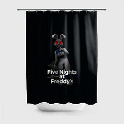 Шторка для душа Five Nights at Freddys: Security Breach - кролик В, цвет: 3D-принт