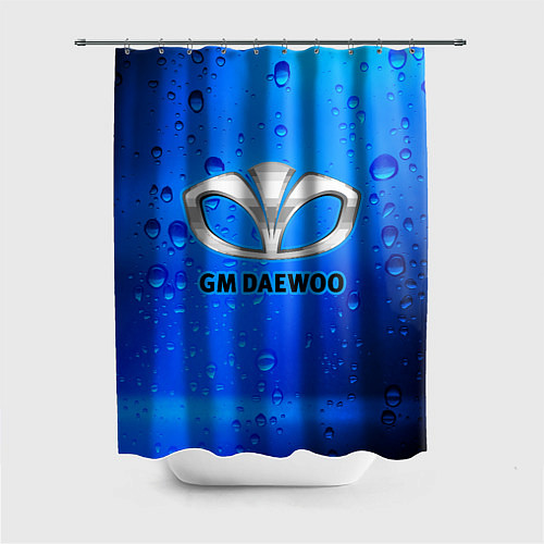 Шторка для ванной DAEWOO Капли Дождя / 3D-принт – фото 1