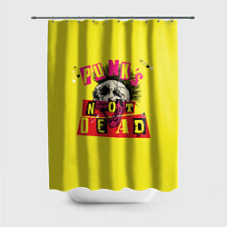 Шторка для ванной Punks Not Dead - Панки Хой!