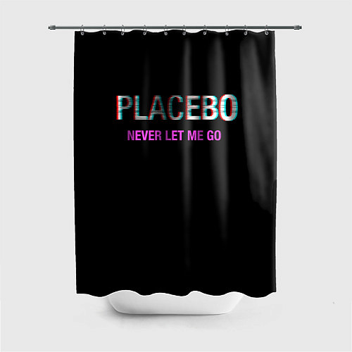 Шторка для ванной Placebo Never Let Me Go / 3D-принт – фото 1