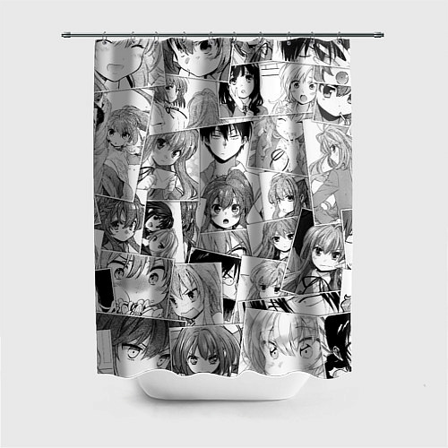 Шторка для ванной Toradora pattern / 3D-принт – фото 1