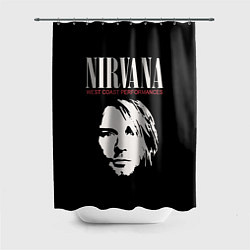 Шторка для ванной NIRVANA Kurt Cobain