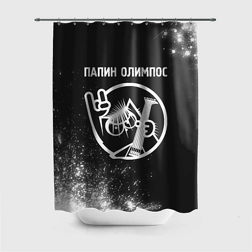 Шторка для ванной Папин Олимпос - КОТ - Краска / 3D-принт – фото 1