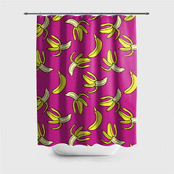 Шторка для ванной Banana pattern Summer Color