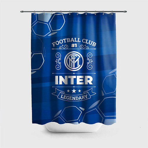 Шторка для ванной Inter FC 1 / 3D-принт – фото 1