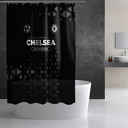 Шторка для душа Chelsea Форма Champions, цвет: 3D-принт — фото 2