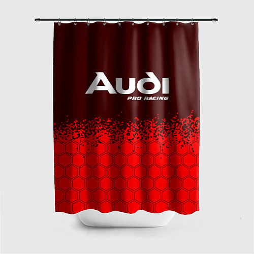 Шторка для ванной АУДИ Pro Racing Спрей / 3D-принт – фото 1