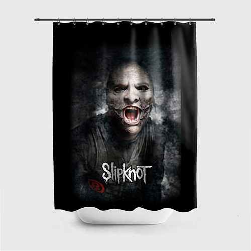 Шторка для ванной Slipknot - The Gray Chapter - Corey Taylor / 3D-принт – фото 1