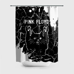 Шторка для ванной Pink Floyd Rock Cat