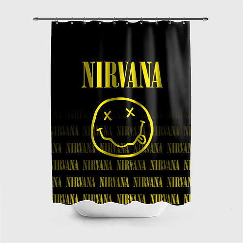 Шторка для ванной Smile Nirvana / 3D-принт – фото 1