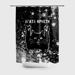 Шторка для ванной Агата Кристи Rock Cat FS