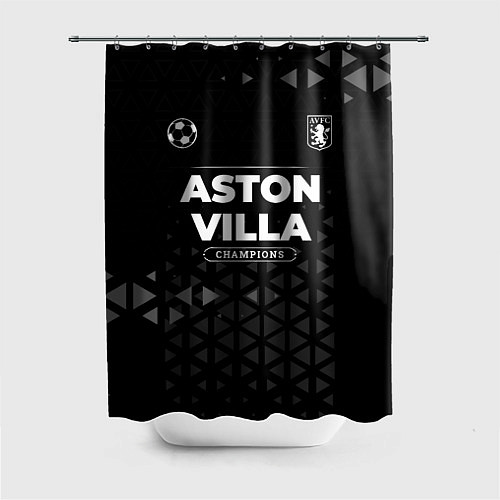 Шторка для ванной Aston Villa Форма Champions / 3D-принт – фото 1