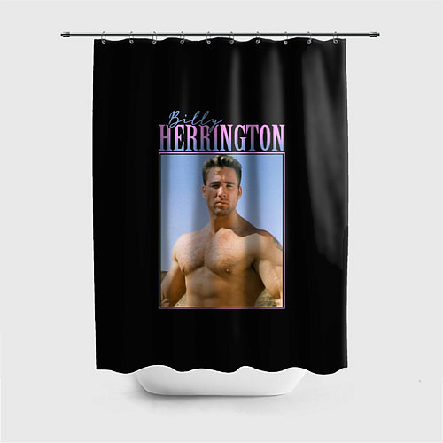 Шторка для ванной Billy Herrington Photo / 3D-принт – фото 1