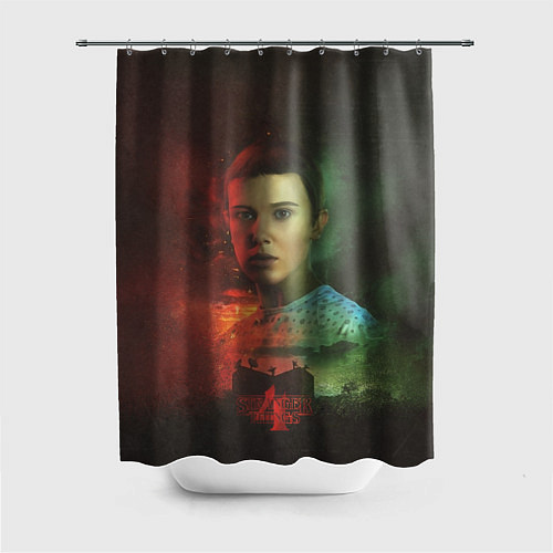 Шторка для ванной 11 Jane Hopper / 3D-принт – фото 1