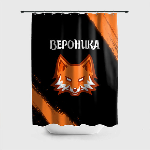 Шторка для ванной Вероника ЛИСА Краски / 3D-принт – фото 1