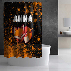 Шторка для душа Анна ЛИСИЧКА Арт, цвет: 3D-принт — фото 2