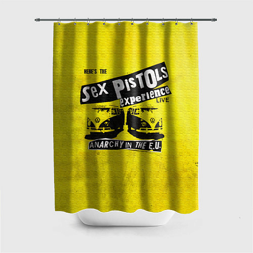 Шторка для ванной Sex Pistols experience LIVE / 3D-принт – фото 1