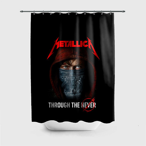 Шторка для ванной METALLICA THROUGH THE NEVER / 3D-принт – фото 1