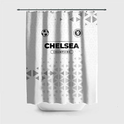 Шторка для душа Chelsea Champions Униформа, цвет: 3D-принт