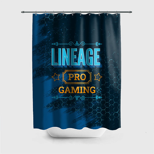 Шторка для ванной Игра Lineage: PRO Gaming / 3D-принт – фото 1