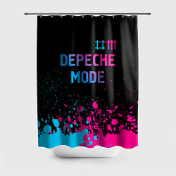 Шторка для ванной Depeche Mode Neon Gradient