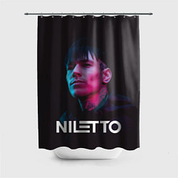 Шторка для душа Нилетто - портрет, цвет: 3D-принт