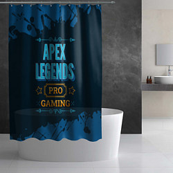 Шторка для душа Игра Apex Legends: PRO Gaming, цвет: 3D-принт — фото 2