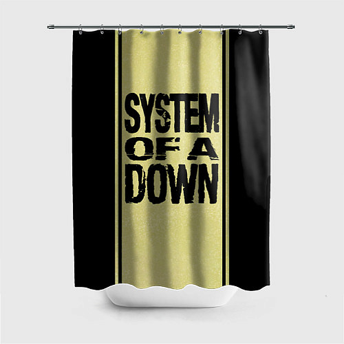 Шторка для ванной System of a Down: 5 Album Bundle / 3D-принт – фото 1