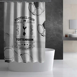 Шторка для душа Tottenham Football Club Number 1 Legendary, цвет: 3D-принт — фото 2