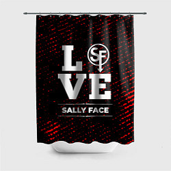 Шторка для ванной Sally Face Love Классика