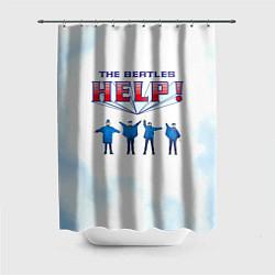 Шторка для ванной The Beatles Help!