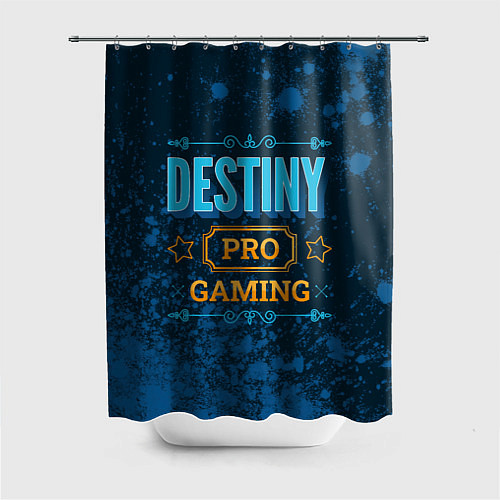 Шторка для ванной Игра Destiny: PRO Gaming / 3D-принт – фото 1