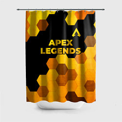 Шторка для ванной Apex Legends - gold gradient: символ сверху